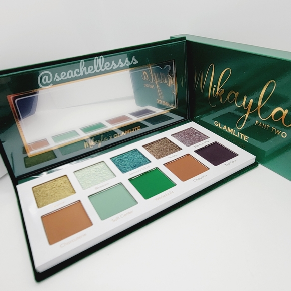 Mikayla x Glamlite Part 2 | 10 Color Palette | Glamlite Cosmetics | Brand New - Picture 4 of 17